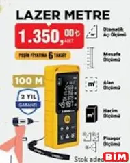 SGS LAZER METRE 100 M